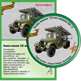 . Боевая машина 132-мм снарядов БМ-13 (Катюша), 1941 г.